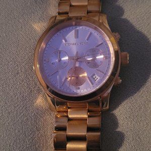 Michael Kors Women's MK6163 - Runway Rose Gold/Lilac Watch
